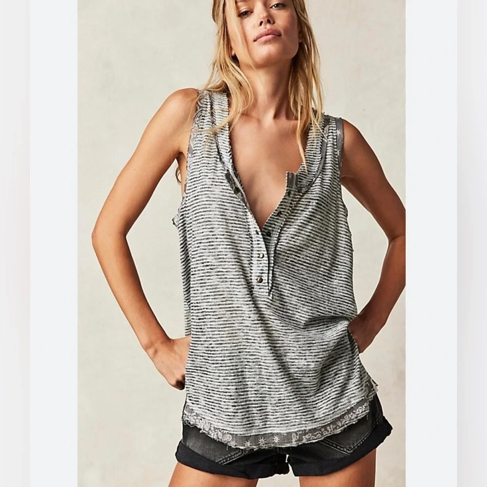 NEW Free People We The Free Love Language Tank